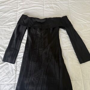 Abercrombie & Fitch Black Long Sleeve Dress